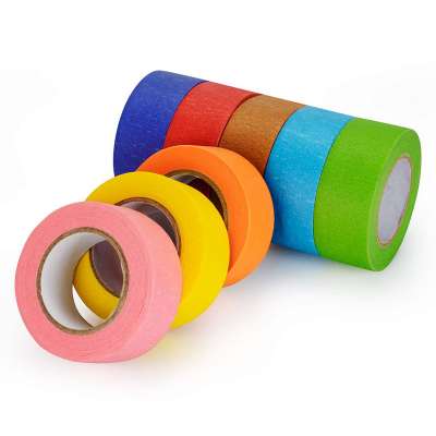 Good quality masking paper tape for indoor wall paint decoration use