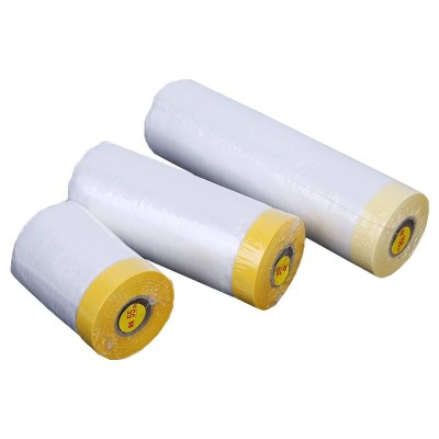 Wholesale Hot Sale High Quality Protective Plastic Yellow Masking Film