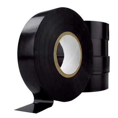 High Voltage Flame Retardant Custom Printed Black Electrical Insulation Pvc Tape